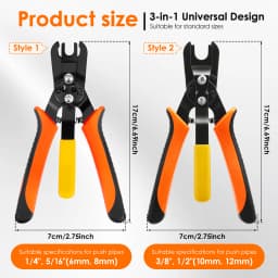 Pneumatic Disconnect Tool Disconnect Pliers Set Push-to-connect Pneumatic Fittings Removal Tool Quick Disconnect Pliers Air Hose