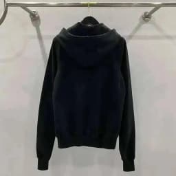 HKSH Spring New Men's Tide Punk Dark Hoodie Classic Black Coat Zipper Cardigan Hooded Long Sleeve Sweater Chic Sweatshirt HK0794