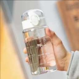 550ML Space-Themed Water Bottle with Anti-Slip Lid & Handle - Durable Plastic, Leak-Proof Design for Outdoor Sports, Camping