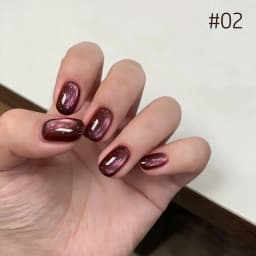 10ML 1-10PCS Winter New Style Hot Selling Black Nails Brown Nails Glass Bead Magnet Cat Eye Nail Polish Nail Set Nail Supplies