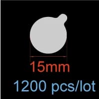 Aluminium Foil Sealing Sticker With Handle for Hose Cosmetics Bottle Chemical Tube Mouth Jar Opening Liquid Container Cover