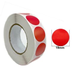 1000/Pcs Shootingfor Target 19mm Black/Red Target Plasters Shooting Target Plasters Sticker Bullseye Bore Shooting Accessories