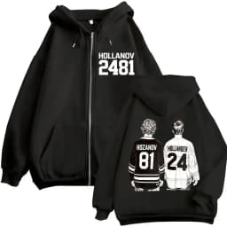 Heated Rivalry Ilya Rozanov 81 Boston Raiders Merch Zipper Hoodies Men's Women Clothing Fashion Zip Up Sweatshirts Jackets Coats