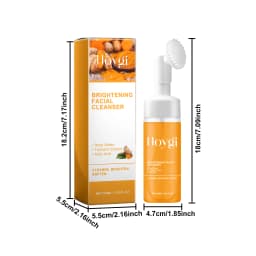 Turmeric Cleanser Deeply Cleansing Kojic Acid Blackhead Remover Skin Cleansing Oil Control Fade Acne Marks Brighten Foam Cleanse