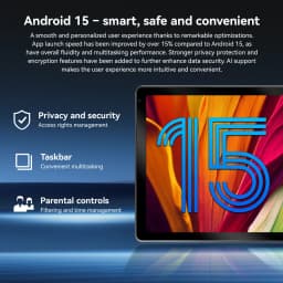 URAO 10 Inch Android 15 Tablet 8 Core Tablets 24GB+128GB 1TB Expansion WiFi6 5MP+8MP Stylus Keyboard Mouse Headphone PC PAD Set