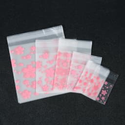 100pcs Plastic Transparent Cellophane Candy Bags Self Adhesive White Polka Dot Candy Cookie Gift Bags For Wedding Birthday Party