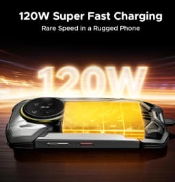 DOOGEE V Max 2 Pro 5G Rugged Phone, World Premiere, 6.78" Display, 48GB(16+32) RAM + 1TB ROM, 22000mAh Big Battery, Android 16, Dual Camping Lights, Dual Speakers, 120W Super Fast Charging