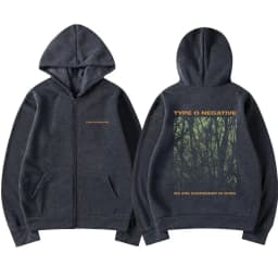 Rock Band Type O Negative Suspended in Dusk Essential Zipper Hoodie Men Women Casual Vintage Zip Up Jacket Male Oversize Hoodies