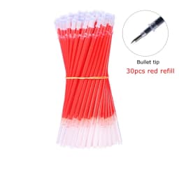 5/23pcs/set Gel Ink Pen Fine Point Gel Pens Refill Ballpoint Pen 0.5mm for Japanese Office School Cute Kawaii Stationery Supply