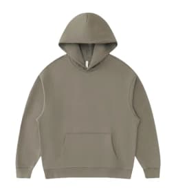 Custom Logo Autumn Unisex Hooded Sweatshirt Oversized Drop‑Shoulder Long Sleeve Kangaroo Pocket Casual Hoodie Top