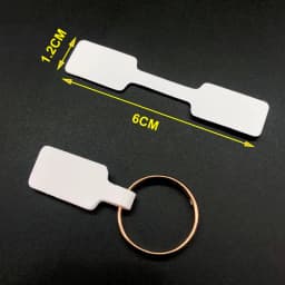 100pcs Blank Paper Label Tags with Sticker Fit Necklace Bracelet Earring Ring Price Tags Jewelry Store Display Small Business