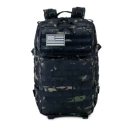 50L 1000D Nylon Waterproof Tactical Military Backpack 3 Day Assault Pack Molle Bag Outdoor Hiking Climbing Camping Army Rucksack