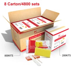 800 Sets/Carton Disposable Pedicure Kits Nail Sets Sand File Buffer Sponge Block Manicue Tools