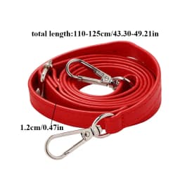 1.2CM Pu Leather Shoulder Bag Strap Replacement Purse Belt Adjustable Bag Belts DIY Handbag Handle Strap Bag Accessories