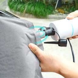 For Tesla Model 3 Model Y / YL 2026-2017 Inflatable Air Mattress Outdoor Camping Inflatable Special Suede Fabric Car Travel Bed