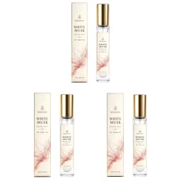 15ml White Musk Women's Eau De Toilette, Compact High-End Glass Spray Bottle, Women's Fragrance, Fresh and Clean, Not Sweet, but with a Light Fragrance, Suitable for Daily Use, Work, Fitness, and Shopping, Also Perfect for Holidays to Give to a Special Person
