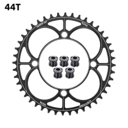VXM Narrow Wide Chainring 104 BCD with Bolts 30T-52T MTB Chain Ring Oval / Round Coroa 104bcd 38 36 Teeth 8v 9v 10v 11v 12v