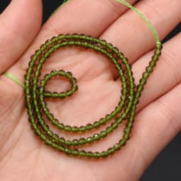 125 Pieces Spinel Bead Crystal Beads Loose Exquisite appearance DIY Jewelry Making Bracelet Necklace Accessories 3mm Length 38cm