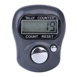 Mini Finger Counter Islamic Bead 5 Digital LED Electronic Handheld Tally Counter Clicker Counter Ring