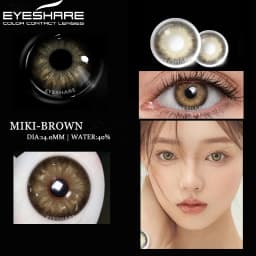 AMARA 1 Pair Color Contact Lenses for Eyes Natural Brown Lenses Beauty Fashion Monet lense Blue Lenses Green Eye Contact