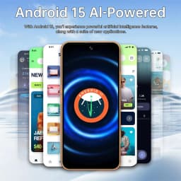 K-Touch M17 Pro Max Mobile Phones Smartphone 7.3 Inch Android 15 Global Version Cell Phone 16+48MP Camera 5G Dual Card Dual Standby 7800mAh Global Version Cellphones