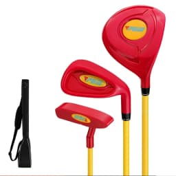 PGM Golf Club Set Boy Girl Beginner's Golf Training Wood Iron Swing Putter Bag Gift JRTG011
