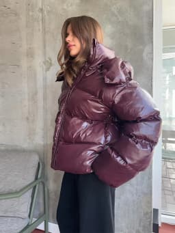 Classic Women's Winter Jacket Coat Hooded Cropped Warm Fashion Coats 2025 New Casual High Street Outerwear Lady Loose Fit Outfit