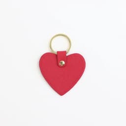 Customized Name Ins-Style Heart-Shaped PU Leather Multi-Color Simple Gift for Couples, Ladies, Bags, Car Keychains, Pendants