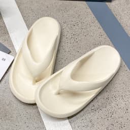 Women's Classy Flip-Flops for Women, Summer Flip-Flops for Beach Couples, New Thick-Soled Outer Wear Sandals for Men, Bathroom Bathing Non-Slip Slippers