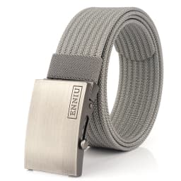 Nylon Tactical Belt For Men Metal Buckle Adjustable Belts Male Training Combat Elastic Canvas Waistband High Quality