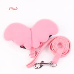 Angel Wings Pet Harness and Leash Set for Cats Puppy Rabbit Cute Cat Harnesses Kitten Accessories Artículos Para Mascotas Lead