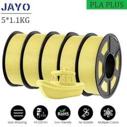 JAYO PLA Plus 3D Printer Filament 5 Rolls Filament PLA PLUS 23 Colors 1.75mm FDM 3D Printer Materials Support Free Combination