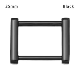 1PCS Metal Detachable open Rectangle Screw Rings Buckle Strap Connector for Leather Craft Bag Strap Belt Handle Shoulder Webbing