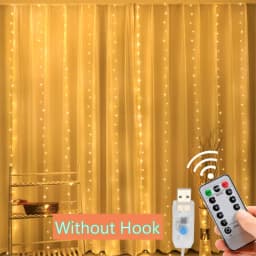 3Mx1M/2M/3M LED String Fairy Curtain Lights Garland USB For New Year Holiday Party Wedding Christmas Bedroom Birthday Home Decor