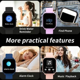 2026 New Smartwatch, 1.83-inch HD Full Touchscreen, Supports Calls/Message Notifications, Multiple Sports Modes, Music Playback