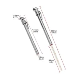 Universal Portable Mini Durable Car Styling Pressure Gauge Pen Shape Emergency Use Tire/Tyre air pressure Test Meter