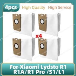 Compatible for Xiaomi Lydsto R1 /R1A /R1 Pro /S1 /L1 Parts Main Side Brush Hepa Filter Mop Pad Dust Bag Replacement Parts