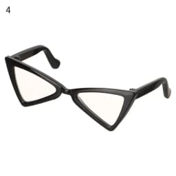 8.5cm Miniature Doll Sunglasses Pet Triangle Glasses Eyewear Eyeglasses For Blythe Doll Accessories Plush Doll Glasses Accessory