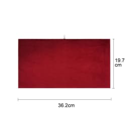 Luxurious Velvet Fabric Jewelry Organizer Mat Rectangular Jewelry Showcase Tray Earrings Bracelet Necklace Multicolor Tray