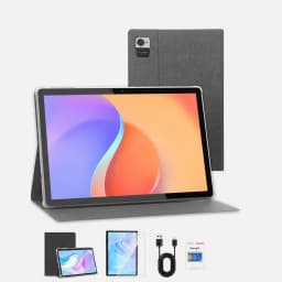 KOOMDIGI W30 Android 16 Tablet 10.1 Inch 12GB RAM (4GB+8GB Expand) 128GB ROM 1280x800 IPS HD Display 5000mAh 13MP Camera WiFi Tablet PC