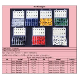 Black Red PVC Rubber End Cap Screw End Cap Plastic Tube Hub Thread Protector Push In Cap Rubber Sleeve Silicone Threaded Cover