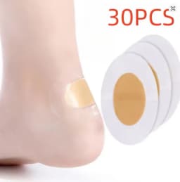 30Pcs Gel Grip Heel Protector Adhesive Foot Patches Blister Pads Heel Liner Shoes Stickers Pain Relief Plaster Foot Care Cushion