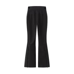 2026 New Winter Women's High Quality Black Thick Warm Padded Sports Pants Lady Outdoor Windproof Skiing Snowboard Flare Trousers