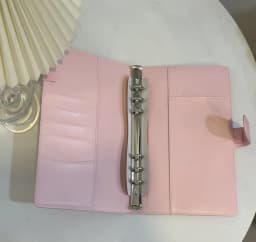 A6/A5 Macaroon 18 Colors PU Leather DIY Binder Photocards Collect Book Diary Agenda Planner Cover Album Stationery