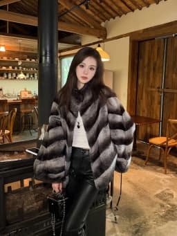 New High Quality Real Natural Rex Rabbit Fur Coat for Women Long Sleeves Luxury Fur Coat Thick Warm Outerwear Female Jackets