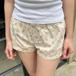 Women Elastic Summer Shorts Casual Striped Print Patchwork Loose Short Pants for Vacation Beach Club Streetwear