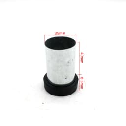 10 Pieces Aluminum Shell Casting Flask with 1 Rubber Sprue Base 20/25/30/35mm Plaster Mold Processing Tools for Jewelry Making