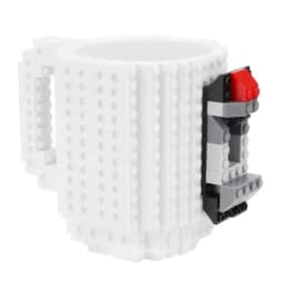 350ml Creative Milk Mug Coffee Cups Creative Build-on Brick Mug Cups Drinking Water Holder Building Blocks Design