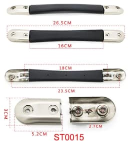 Replacement Suitcase Luggage Handle Travel Suitcase Luggage Case Handle Strap Carrying Handle Grip Strap Spare Box Bag Parts