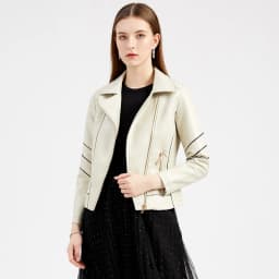 Thin PU Zipper Short Coat for Women, Motorcycle Jackets, Leather Clothes, Spring and Autumn Jackets, New Style, Purchase